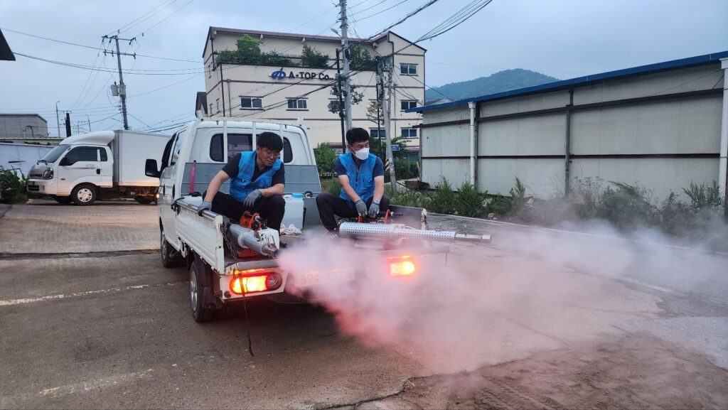 월곶동, 여름철 감염병 예방 위한 마을방역단 본격 가동