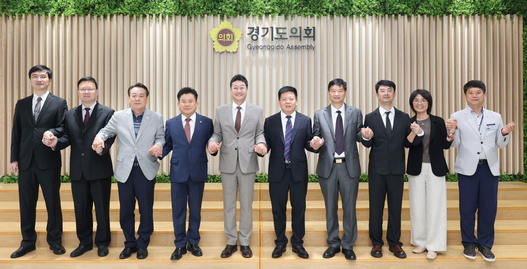 김진경 의장, 중국 장쑤성 인민대표대회 우호대표단 접견