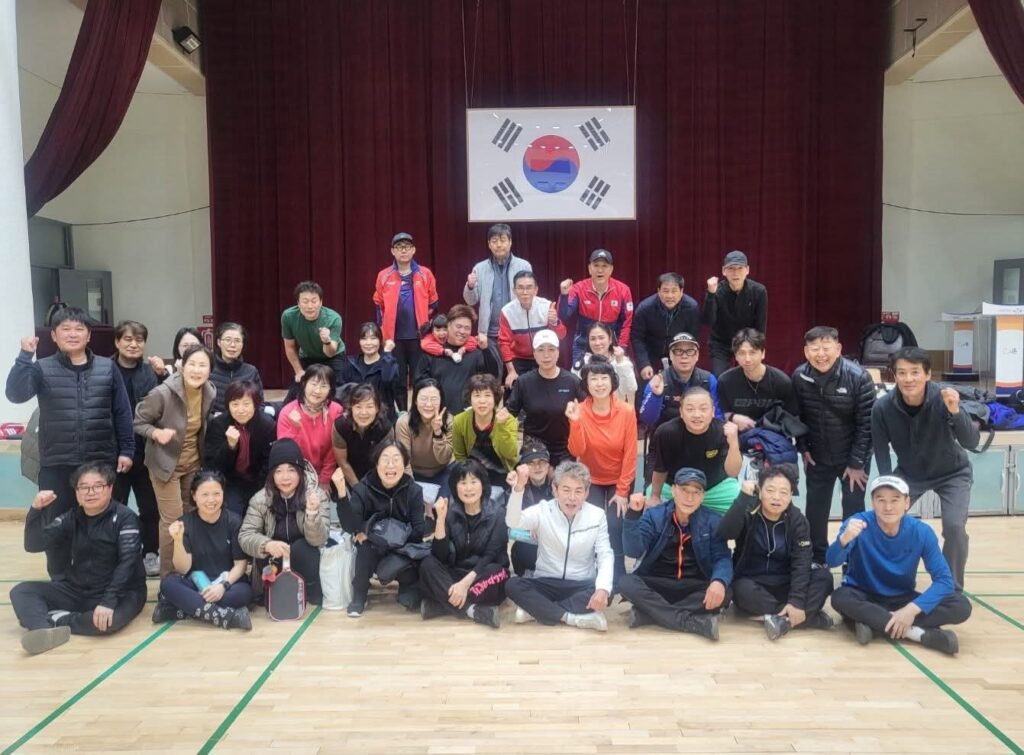 한마음피클볼클럽, 실내체육관 자체대회