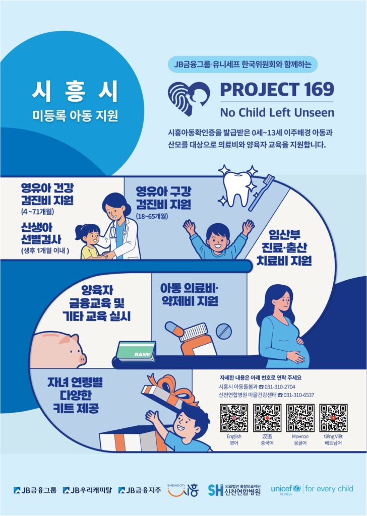시흥시, 출생 미등록 이주아동 의료지원 확대