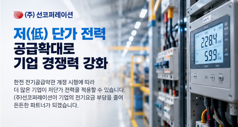 "전기요금만 줄여도 기업이 산다"